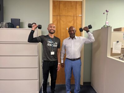 Overhead Press With Weights