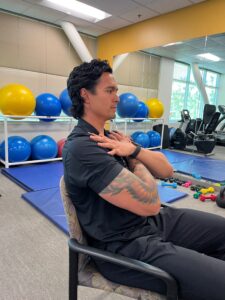 Seated Thoracic Lumbar Extension
