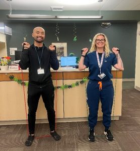 Standing Resistance Band Squat